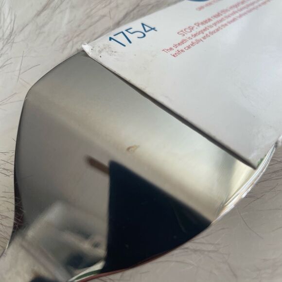 Cutco 1754 Slice N Serve Spatula Knife Cake Pie Server w/ Classic Brown Handle - Picture 12 of 12